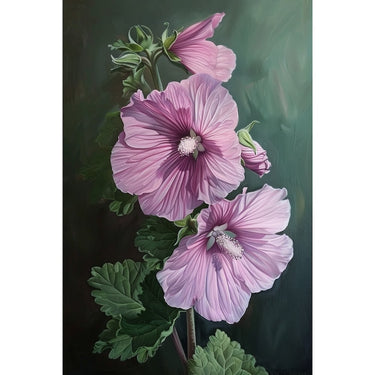 Tableau de Fleur Mauve